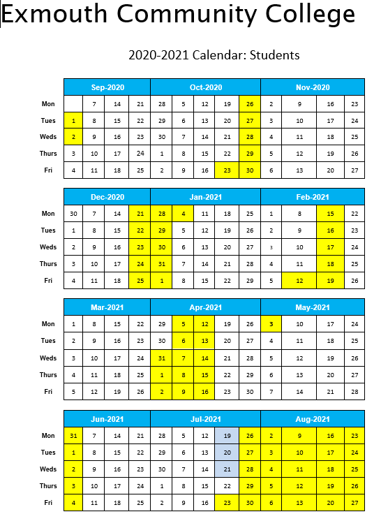 exmouth-community-college-term-dates